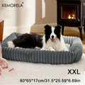 Orthopedic Plush Dog Bed - Mattress with High Resilience Support All Seasons Fluffy Pet Bed for Medium Large Dogs,for Bedroom