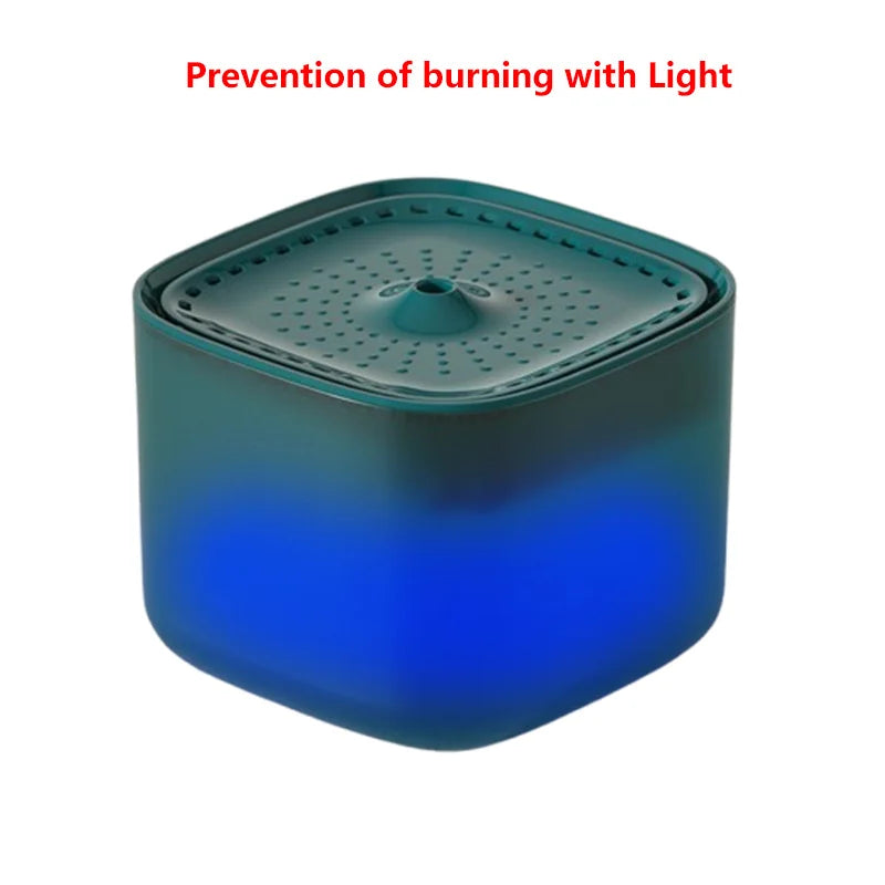 3L Large Capacity Canine Cat Dog Pet Circulating Filter Pet Fountain Feeder Automatic Water Dispenser with USB Port for Pets