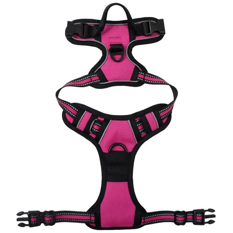 Pet Dog Harness Reflective Adjustable Breathable Vest Chest Strap for Small Medium Large Dogs Cat Puppy Collar Dog Accessoires
