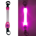 Waterproof Dog Anti-Lost Safety Glowing Collar,Multi-Color Pendants and Outdoor-Ready Flashing LED Light Strip, Night Visibility