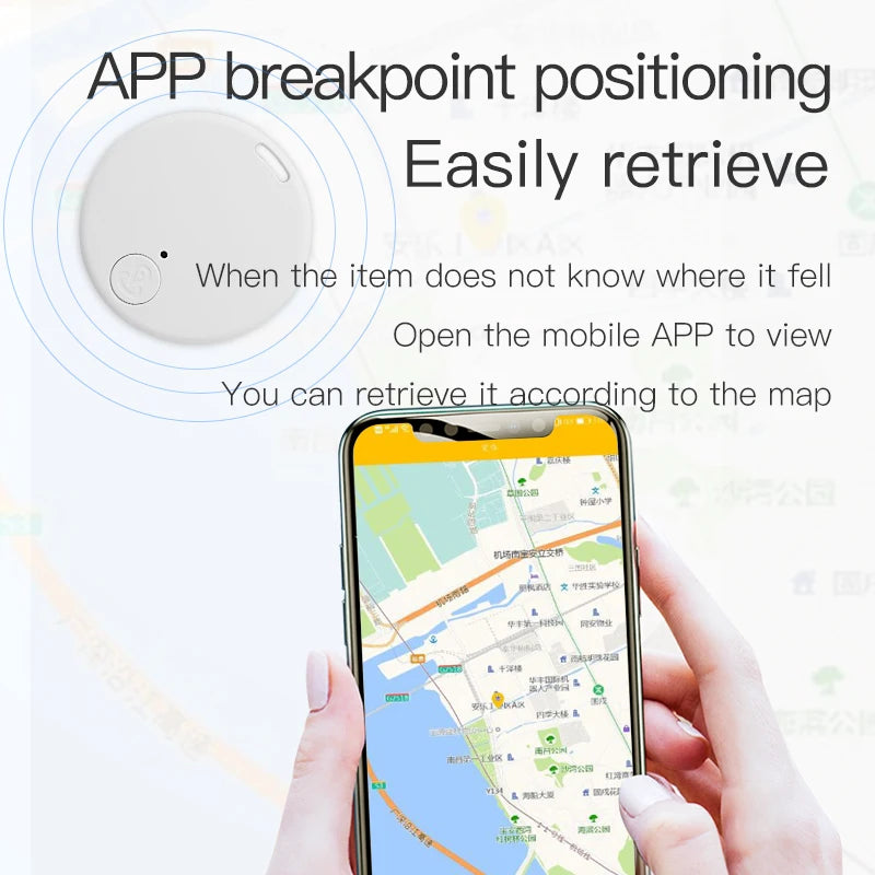 New Tracker Bluetooth 5.0 GPS Air Tag Anti-Lost Device Pet Kids Bag Wallet Tracking For IOS Android Smart Finder Locator